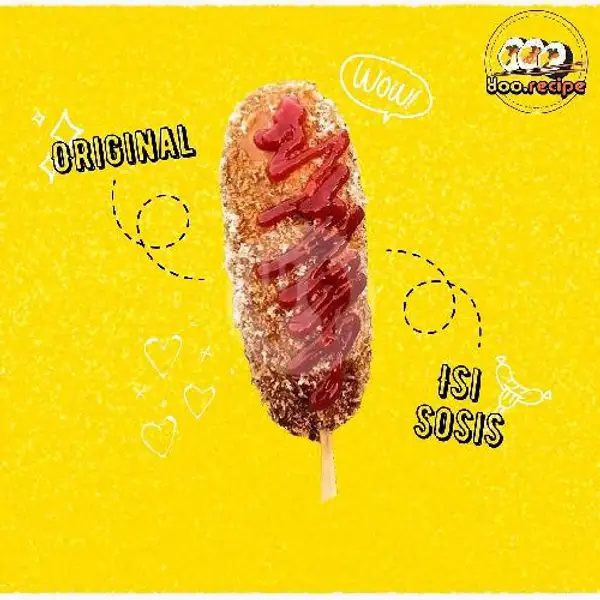 Hotdog Original ( JUMBO ) | Yoo Recipe, Gajah Mada