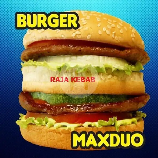 Raja Burger Max Duo | Raja Kebab, MT Haryono