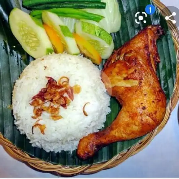 Ayam Penyet / Goreng + Nasi | Indomie Goreng Jarno Windsor, Batam
