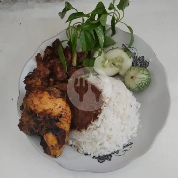 (New Normal ) Nasi Ayam Bakar | Rumah Makan Ibu Gambreng, Soekarno Hatta