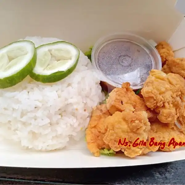 Chicken Pop Rice + Milo | Nasi Gila Bang Apan