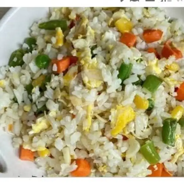 Nasi Goreng Mix Vegetable ( Telur ) + Air Gelas | Nasi Goreng Hijau ( One' ), Duren Sawit