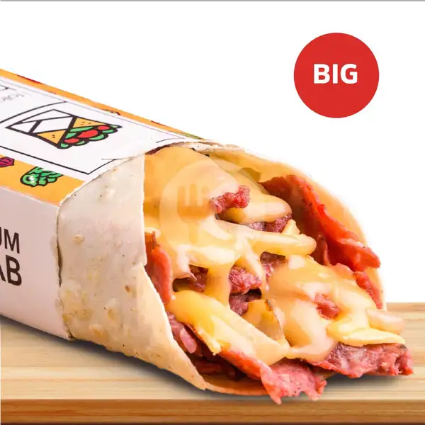 Big Beef Cheesy Mayo Kebab | KABOBS – Premium Kebab, DMall