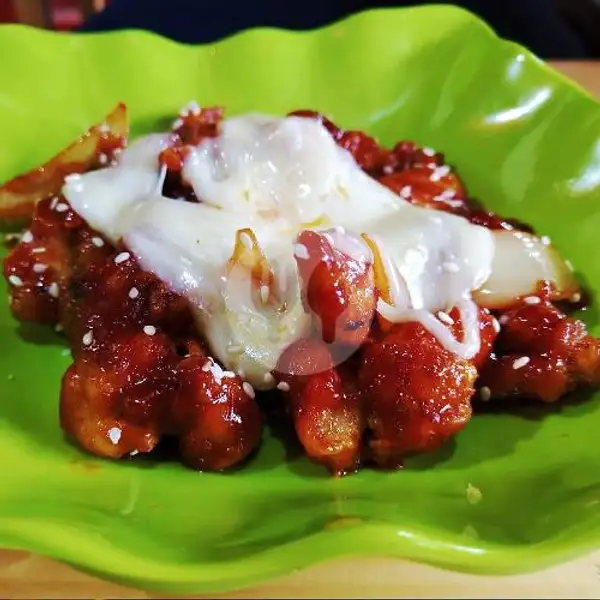 Chicken Ganjeong With Mozarella | RESTO MINI, Jl Raya Pengasinan