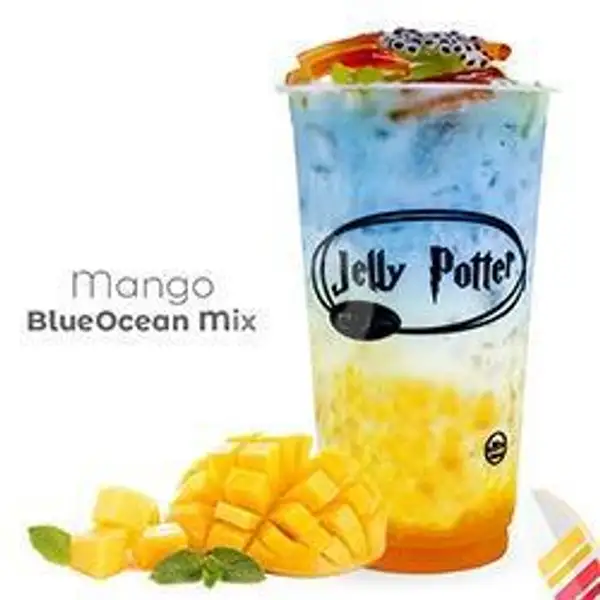 Mango Blueocean Mix | Jelly potter, Harjamukti