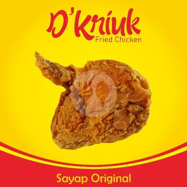 Sayap Original | D'Kriuk Fried Chicken, Kebon Kacang