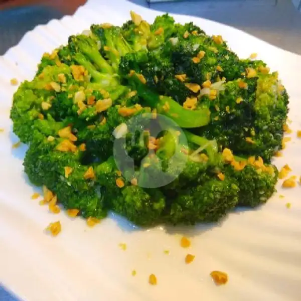 Brokoli Cah Polos | Restaurant Crystal Cher, Pasar Ikan
