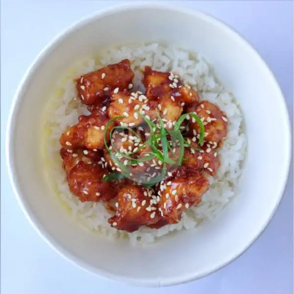 Korean Chicken Pop Gochujang Rice Bowl | Rumah Jajanan Hemat, Pura Demak