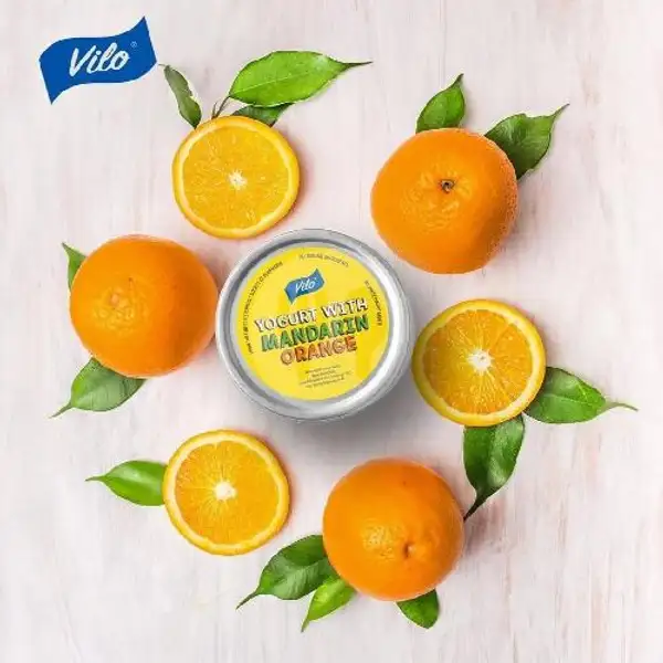 Yogurt with Mandarin Orange | Vilo Gelato