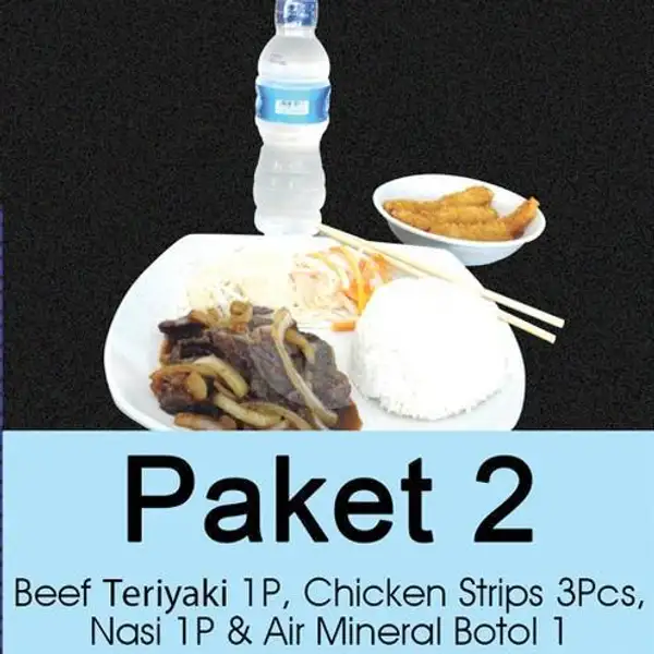 Paket 2 | Boloo Boloo Japanese Fast Food, Beji