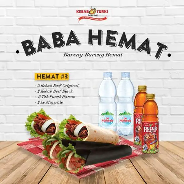 Baba Hemat 3 | Kebab Turki Baba Rafi, SPBU Bandara Adi Sucipto