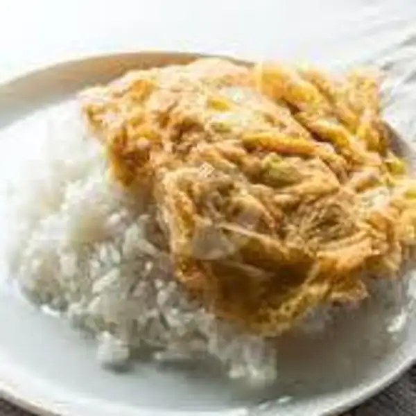 Telur Dadar + Nasi Putih +Sambel | Mie Kering Food & Drink, Garuda