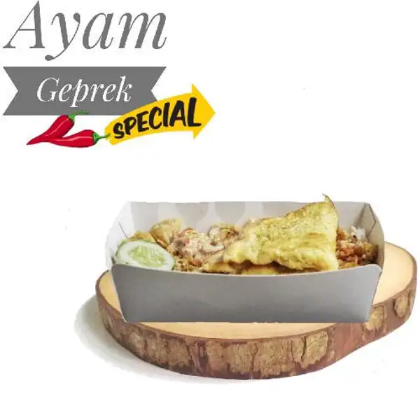 Nasi Ayam Geprek Special | Ayam Geprek Yuk!, Jojoran
