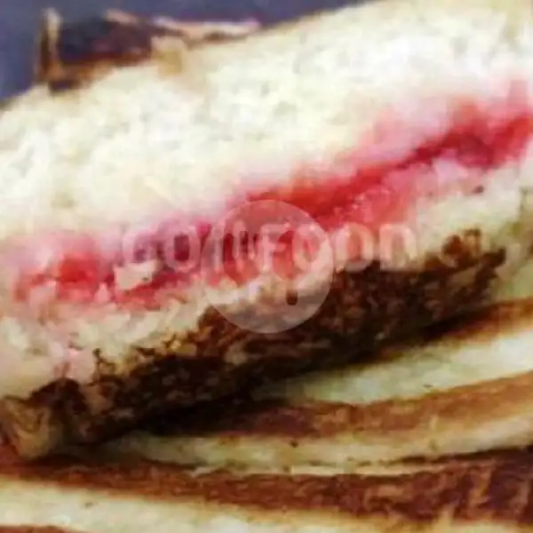 Vanila + Strawberry | Roti Bakar Khas Bandung Double Rasa Bang Jo, Mayjen Sutoyo S