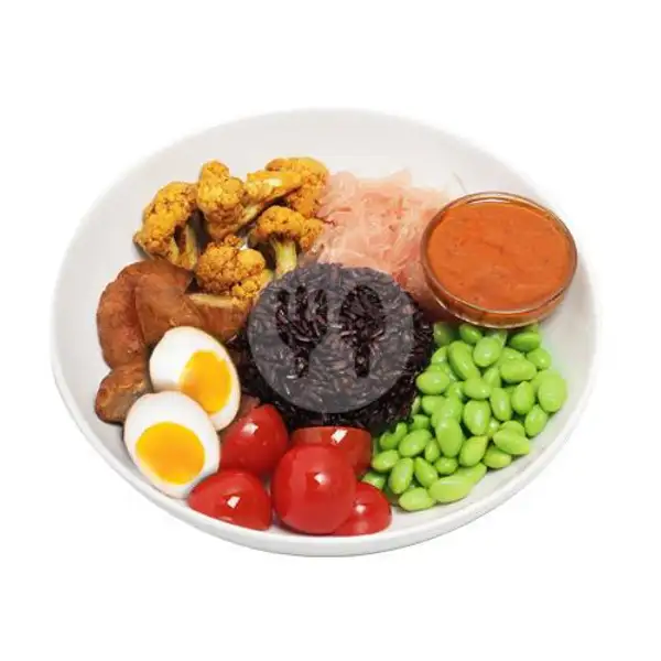 So Tempe-ting with Onsen Egg (Vegetarian) | SaladStop!, Depok (Salad Stop Healthy)