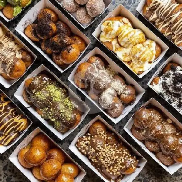 Loukoumades donuts / Donat Yunani Viral / Donat Unyil Lumer isi 10pc | Zee Kitchen Bali, Tukad Badung