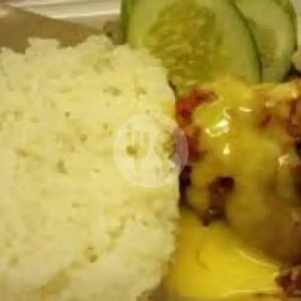Nasi + Ayam Bakar Geprek Leleh | Rex Ayam Geprek, Subang Kota