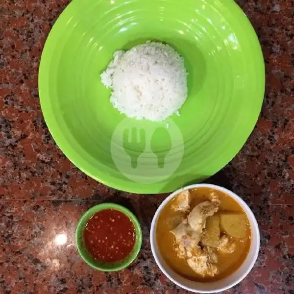 Nasi Kari Ayam | Kopitiam Hemat, Payung Sekaki