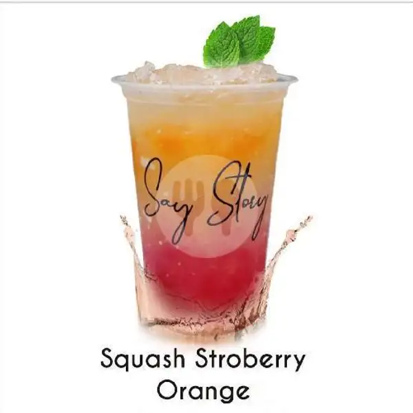 Squash Stroberry Orange | Say Story, S. Parman