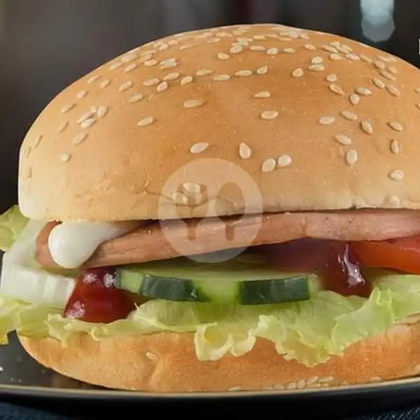 Burger Tripple Beef + Telor | Arabian Kebab & Burger, Kisaran Barat
