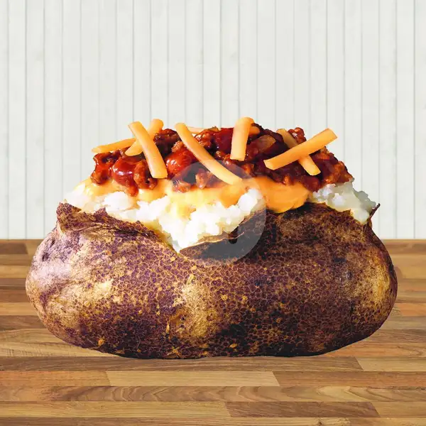 Baked Potato Bolognese | Wendy's, Transmart Pekalongan