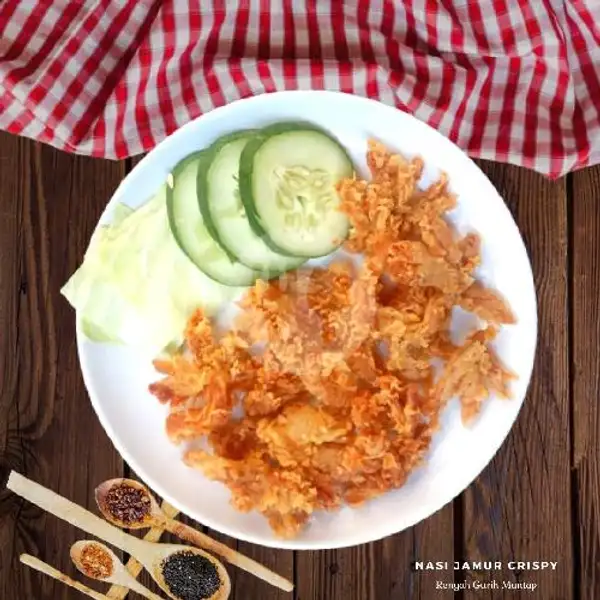 Nasi Jamur Crispy | Kulit Emak (Spesial Nasi Kulit Ayam), Sinduadi