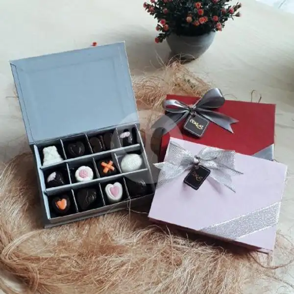 Egra Box With 12pcs Chocolate Pralines | Toko Coklat, Cimanuk