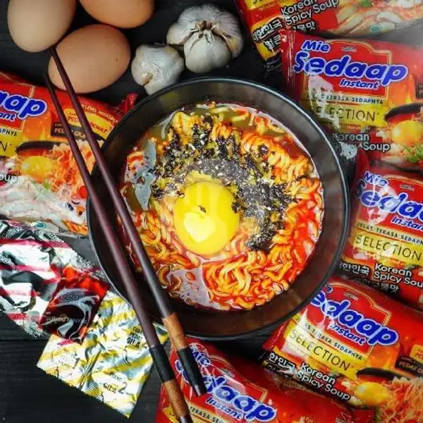 Mie Korean Spycy Soup (Kuah)Telur | Ayam Geprek Arjuna, Lidah Wetan G.5