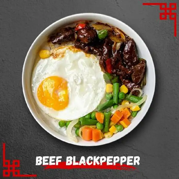 Beef Blackpepper | Moshi Bowl