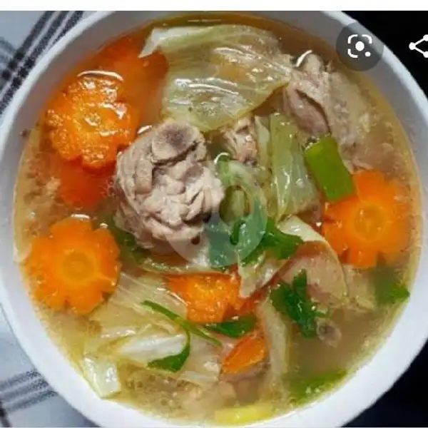 Sup Ayam + Nasi | Warung Sunda Ayyu Queen, Puri Selebriti Residence