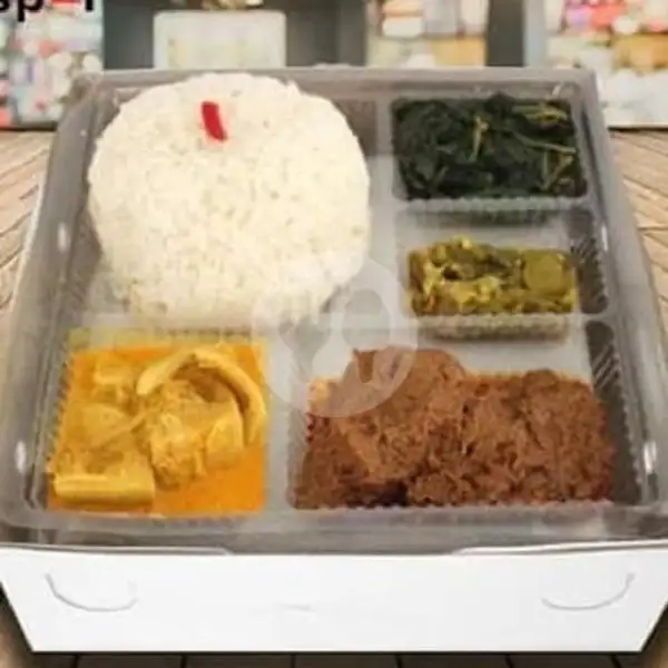 Nasi Box PERTAMA | Nasi Padang RM Sinar Family