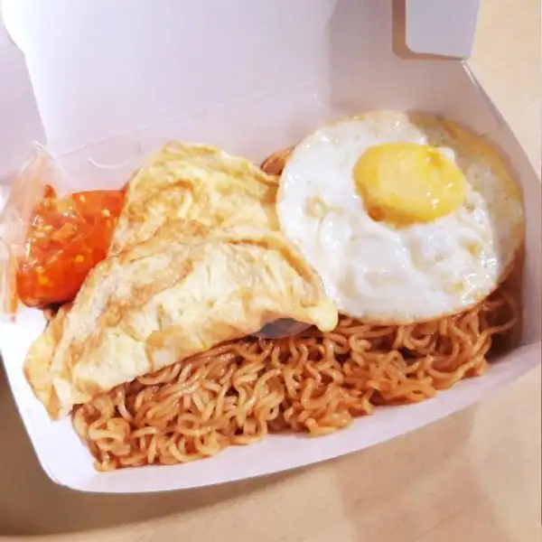 Indomie Goreng JUMBO Dobel Telur Ta | Indomie Ta', Manggala