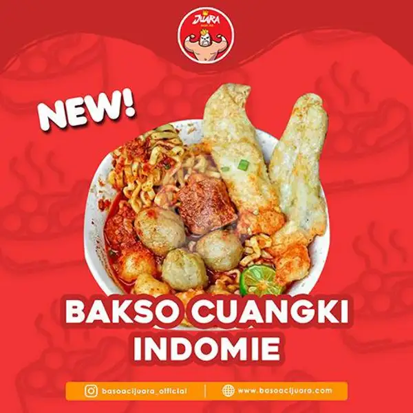 Baso Cuangki Indomie | Baso Aci Juara, Coblong Bandung