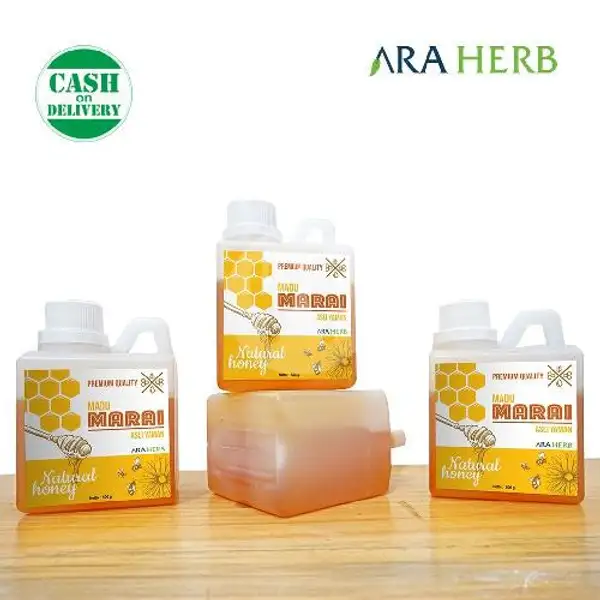 Madu Marai Import Yaman Asli 1 kg / Madu Manis Madu Herbal ARA HERB | Kurma Arafah, KH Mas Mansyur