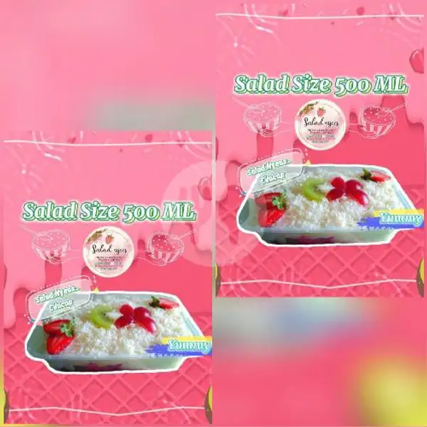 Paket Duo 500ml | Salad Buah By Salad.Nyees, Logawa Barat