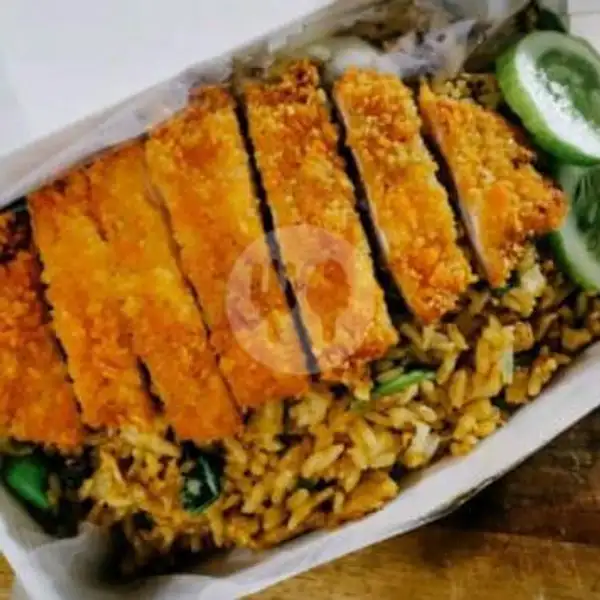 Nasi Goreng Chicken Katsu | Kedai Yamin Baso Abi, Tarogong Kidul