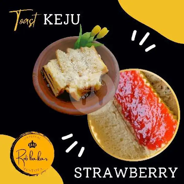 Keju Strawberry | Roti Bakar Mustofa