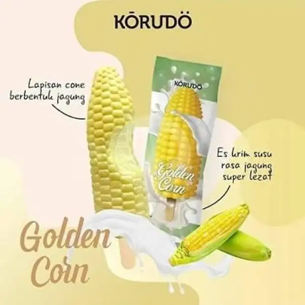 Korudo Golden Corn | Aice Ice Cream, Roxy