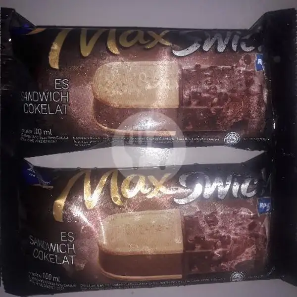 Es Krim Max Swich Coklat | Es Potong Roti Espessia, Binong Permai