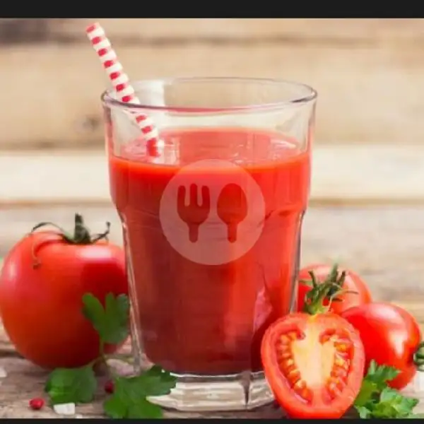 Jus Tomat | Lontong Bunda Sayang, Pasar Baru