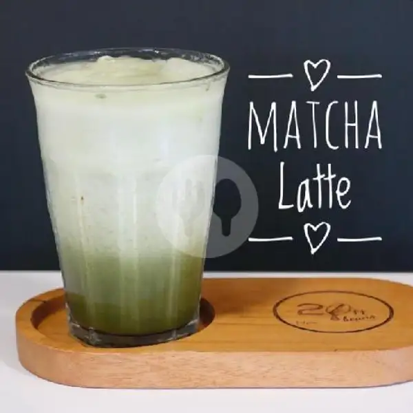 Matcha Latte (Ice) | 20ft Beans, P. B. Sudirman