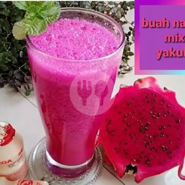 jus buah naga mix yakult | Su Su Tea Juice Buah Patukan