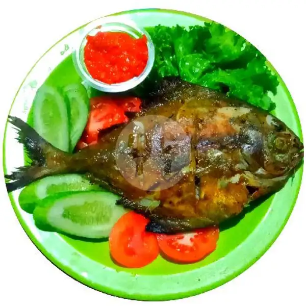 Ikan bawal  Laut Bakar BBQ | Gurame & Ayam Bakar Khalif, Ciputat Timur