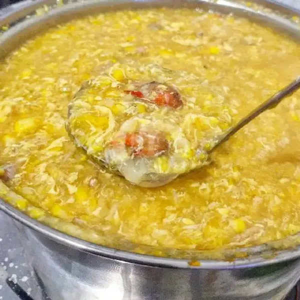 Soup Jagung Kepiting Jamur | Jumbo Seafood
