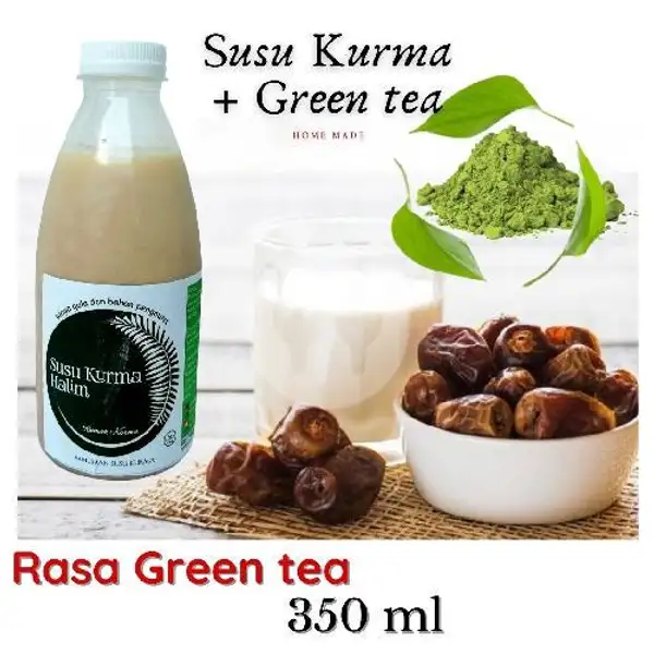 Susu Kurma Premium - Green Tea - 350ml | Susu Kurma Halim, Cipinang