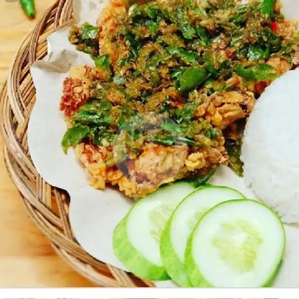 Ayam Geprek Sambal Ijo | Soto & Ayam Geprek Bang Kafeel, Cilacap