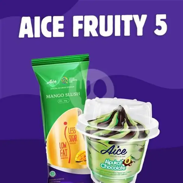 AICE Fruity 5 | Salad MOI (#1 Healthy Salad Buah), Klojen