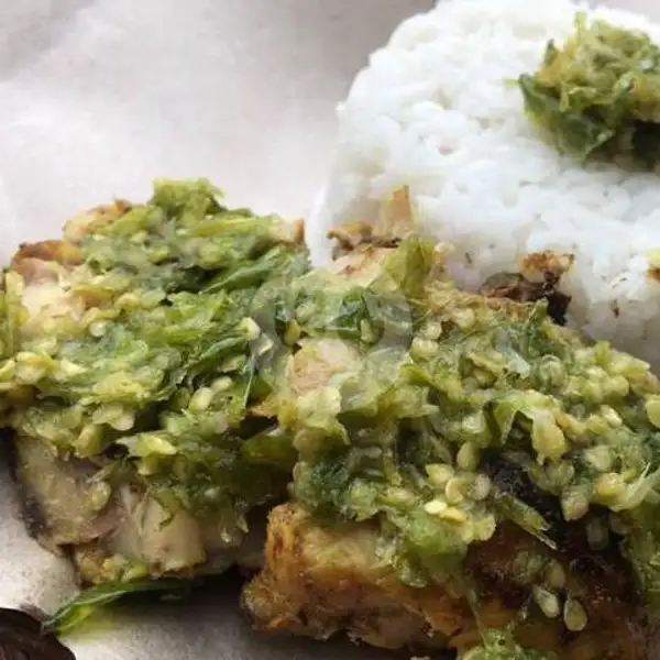 Ayam Bakar Cabe Ijo + Nasi | Warung Barokah Tradisional Food, Bendungan Sutami