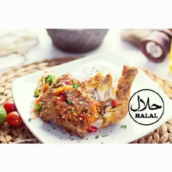 Nasi Ayam Geprek | Dapur Rira (Ayam Geprek, Paru Rica & Salad Buah), Tamalanrea