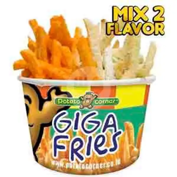 Giga Mix 2 Flavors | Potato Corner, Senen